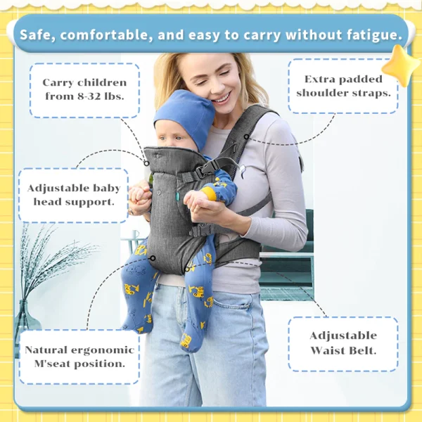 cn-11134207-7r98o-lv2y235j31zh5f.webp Infantino 4 in 1 Baby Carrier
