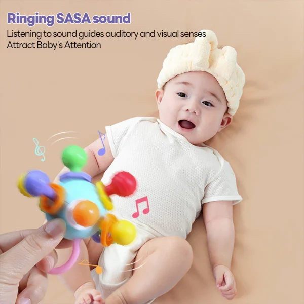 my-11134207-820l4-mf6p7d1g2hal9c.webp Manhattan Handball Food Grade Silicone Baby Teether Catching Skills Shake Sound