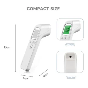 No Touch Digital Baby Thermometer L4cm W4cm H16cm