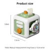 6in1 Baby Busy Cube Ball Sensory Toy Montessori Activity Toys