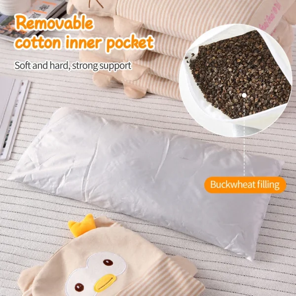Baby Buckwheat Pillow Children Plush Toy