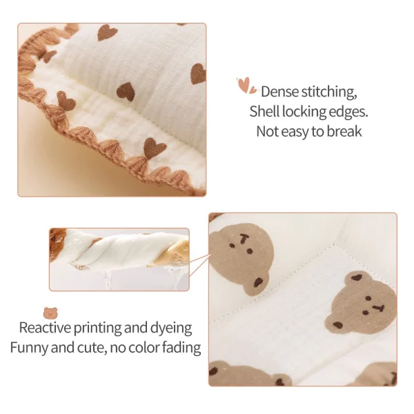 sg-11134201-8258f-mg7t7dsa35e60d.webp Cotton Striped Baby Pillows For Children Bolster Plush Toy Soft Breathable