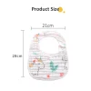 8 Layer Baby Bibs U Shaped Newborn Kids Feeding Saliva Towel