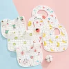 8 Layer Baby Bibs U Shaped Newborn Kids Feeding Saliva Towel