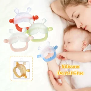Silicone Teether BPA Free Baby Chew Toys