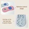 Baby Silicone Teether Remote Control Shape Sensory Chew Toys