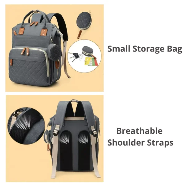 Multipurpose Baby Diaper Backpack