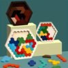 1719738462232-76e12c54db5c4d8eb4d31c9994ef59f8-goods.jpeg 3D Hexagonal Wooden Tangram Puzzle IQ Brain Teaser Educational Toy for Preschool Children