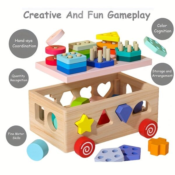 21c79f11-734a-4006-aef9-c642f2cf469b.jpg 12-Hole Colorful Column Push Cart Puzzle Educational Toy for Kids Fine Motor & Early Learning Development