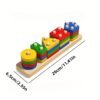 Educational Color & Shape Sorting Puzzle Toy Set for Kids Early Learning & Cognitive Development
