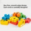 Wooden Animal Puzzle Educational Learning Toy Set for Kids Ages 3+ Creative Early Development Play