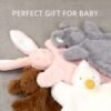 e653b5ce-b9ef-4951-bb51-eb63ef729f8e.jpg Soft Baby Lovey Security Blanket Comfort Plush Toy for Newborn Infants Sleeping & Emotional Support
