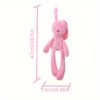 f0524af2-15dd-11ef-babe-0a580a6611d6.jpg Cute Long-Legged Bunny Plush Doll Soft White Stuffed Animal Toy for Kids Room Décor & Gift Collection