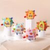 Soft Plush Baby Rattle Ball Toy for Newborn Infants Early Sensory Development & Interactive Play